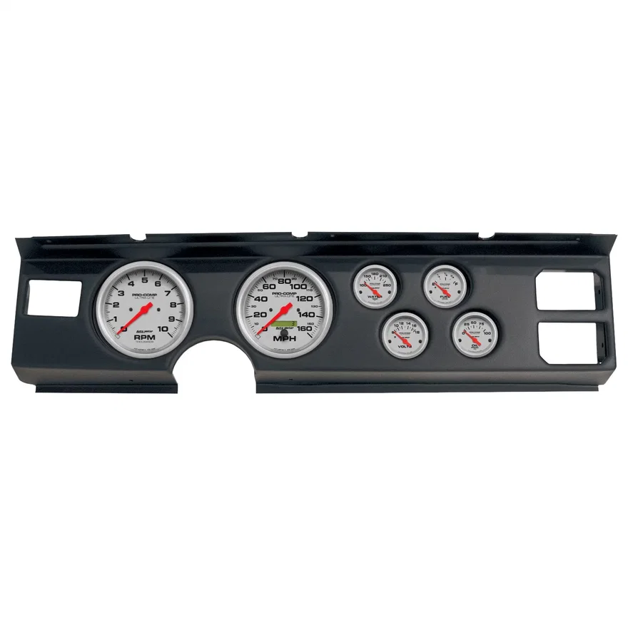 DIRECT FIT DASH KIT; (5in. X2; 2 1/16in. X4); PONTIAC FIREBIRD 82-84; ULTRA-LITE