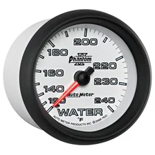 GAUGE; WATER TEMP; 2 5/8in.; 120-240deg.F; MECHANICAL; PHANTOM II image 5