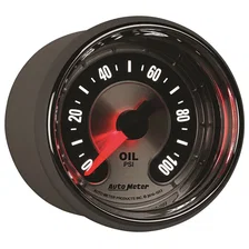 GAUGE; OIL PRESS; 2 1/16in.; 100PSI; DIGITAL STEPPER MOTOR; AMERICAN MUSCLE image 4