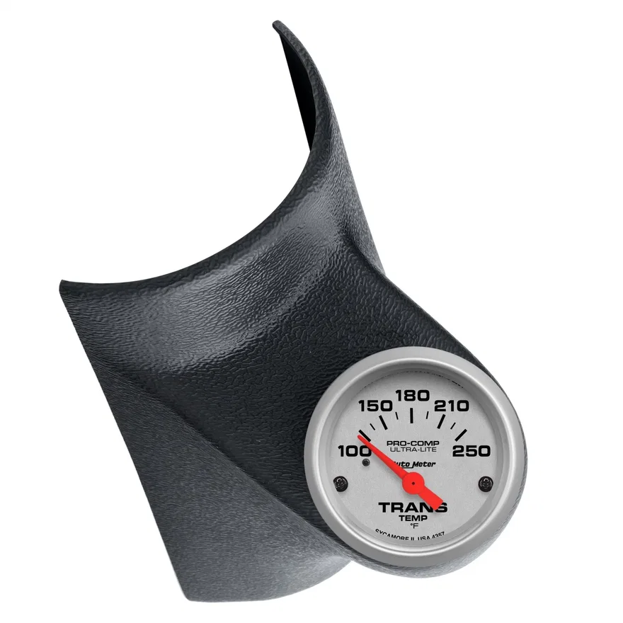 DIESEL GAUGE KIT; A-PILLAR; RAM 98-02; TRANS TEMP; 250deg.F; ULTRA-LITE for Dodge