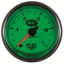 GAUGE; FUEL PRESSURE; 2 1/16in.; 15PSI; DIGITAL STEPPER MOTOR; NV image 2