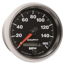 GAUGE; SPEEDOMETER; 3 3/8in.; 160MPH; ELEC. PROGRAMMABLE; GS image 5