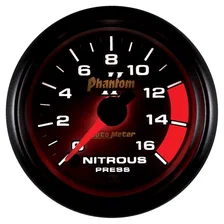 GAUGE; NITROUS PRESSURE; 2 1/16in.; 1600PSI; DIGITAL STEPPER MOTOR; PHANTOM II image 2