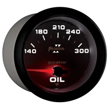 GAUGE; OIL TEMP; 2 5/8in.; 140-300deg.F; ELECTRIC; PHANTOM II image 6