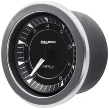 GAUGE; TACHOMETER; 3 3/8in.; 8K RPM; IN-DASH; CHRONO image 2