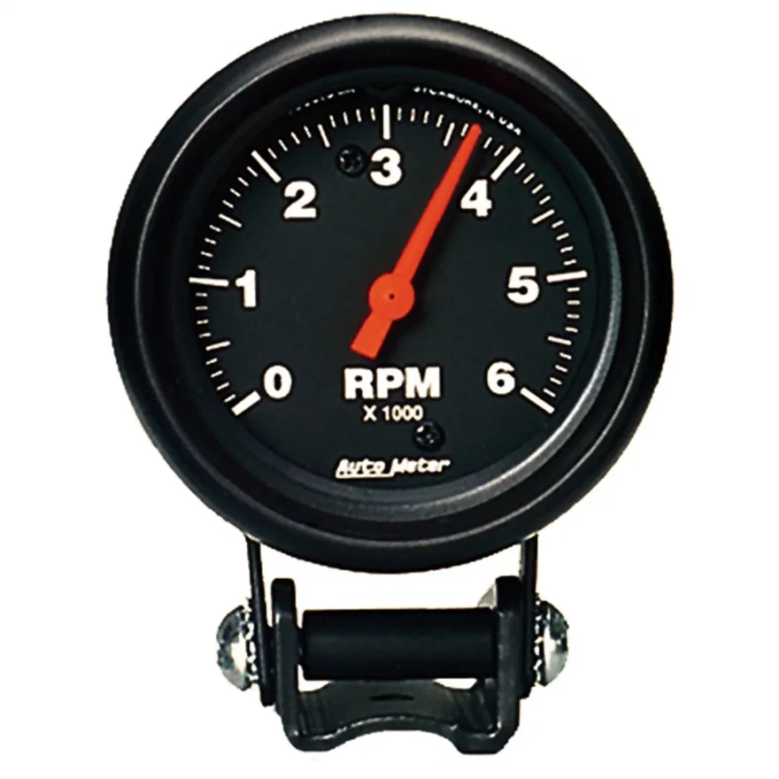 GAUGE; TACHOMETER; 2 5/8in.; 6K RPM; PEDESTAL; Z-SERIES