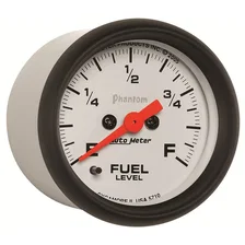 GAUGE; FUEL LEVEL; 2 1/16in.; 0-280O PROGRAMMABLE; PHANTOM image 3