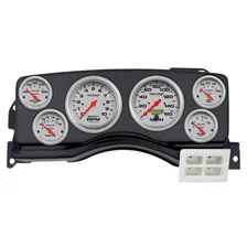 DIRECT FIT DASH KIT; (3 3/8in. X2; 2 1/16in. X4); FORD MUSTANG 87-89; ULTRA-LITE image 1