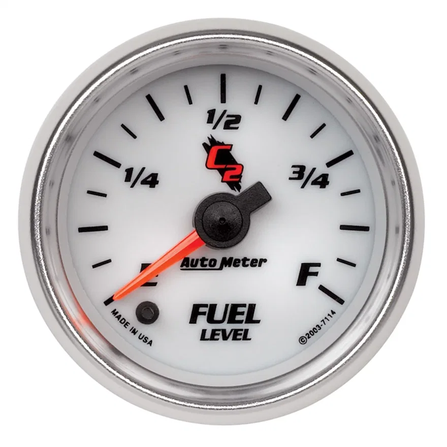 GAUGE; FUEL LEVEL; 2 1/16in.; 0-280O PROGRAMMABLE; C2
