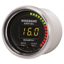 GAUGE; AIR/FUEL RATIO-PRO; 2 1/16in.; 10:1-20:1; DIGITAL W/PEAK/WARN; GS image 2