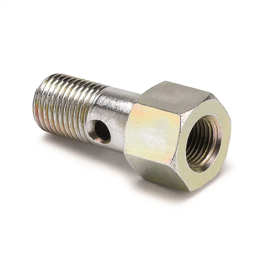 FITTING; ADAPTER; 12MM BANJO BOLT TO 1/8in. NPTF FEMALE; FUEL PRESSURE
