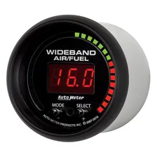 GAUGE; AIR/FUEL RATIO-PRO; 2 1/16in.; 10:1-20:1; DIGITAL W/PEAK/WARN; ES image 2