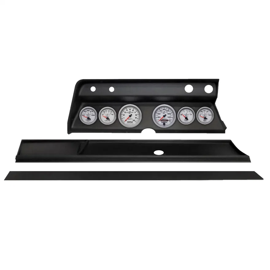 DIRECT FIT DASH KIT; (3 3/8in. X2; 2 1/16in. X4); CHEVY CHEVELLE 67; ULTRA-LITE