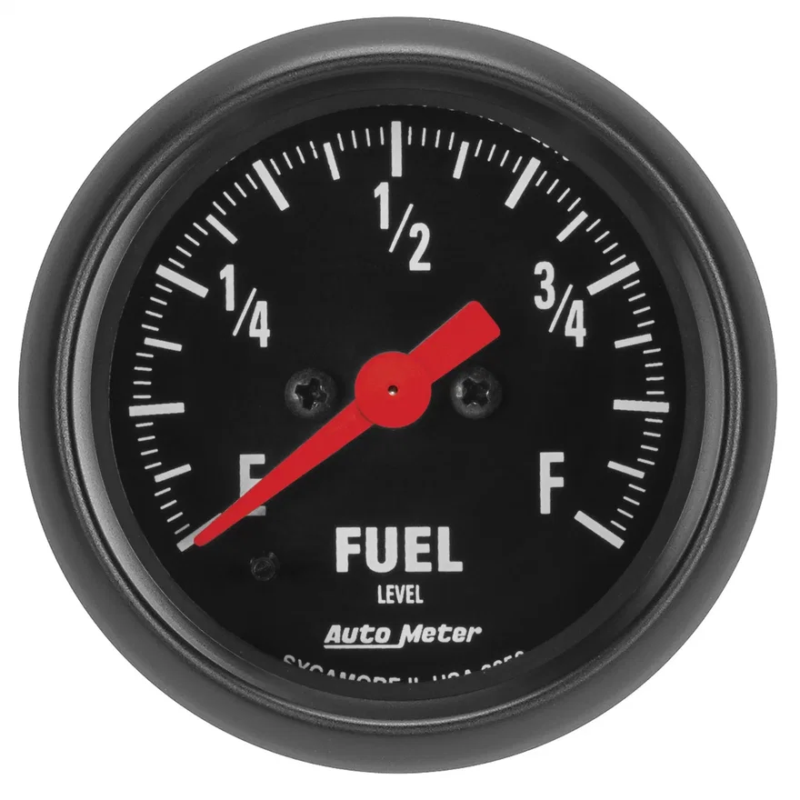 GAUGE; FUEL LEVEL; 2 1/16in.; 0-280O PROGRAMMABLE; Z-SERIES
