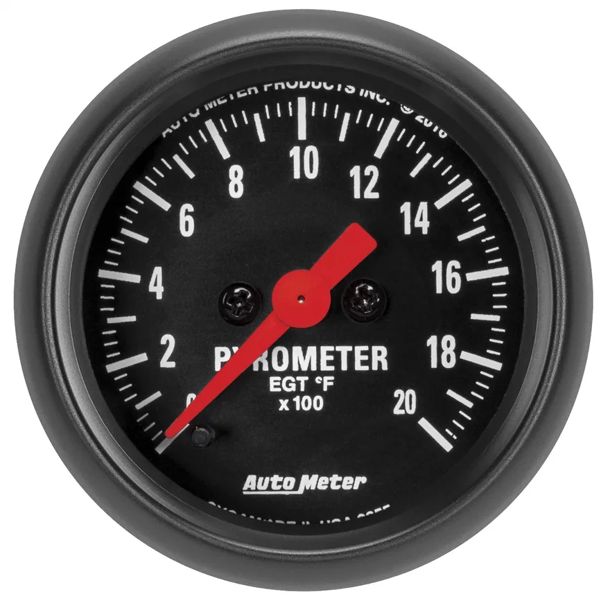 GAUGE; PYROMETER (EGT); 2 1/16in.; 2000deg.F; DIGITAL STEPPER MOTOR; Z-SERIES