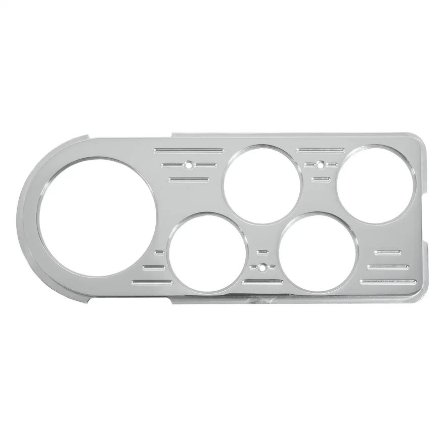 DASH PANEL; FORD TRUCK 48-50; 1 X 3-1/8in.; 4 X 2-1/16in.; BILLET