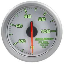 2-1/16in. FUEL PRESS; 0-100 PSI; AIRDRIVE; SILVER image 2