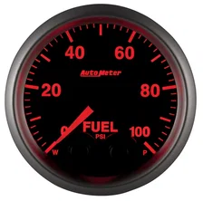GAUGE; FUEL PRESS; 2 1/16in.; 100PSI; DIGITAL STEPPER MOTOR W/PEAK/WARN; ELITE image 8