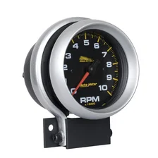 GAUGE; TACH; 3 3/4in.; 10K RPM; 2/4 CYLINDER; BLACK; PRO-CYCLE image 2
