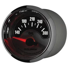 GAUGE; OIL TEMP; 2 1/16in.; 300deg.F; ELEC; AMERICAN MUSCLE image 3