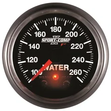 GAUGE; WATER TEMP; 2 1/16in.; 100-260deg.F; STEPPER MOTOR W/PEAK/WRN; SPORT-COMP image 4