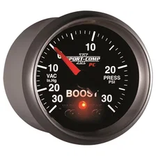 GAUGE; VAC/BOOST; 2 1/16in.; 30INHG-30PSI; STEPPER MOTOR W/PK/WRN; SPORT-COMP II image 6