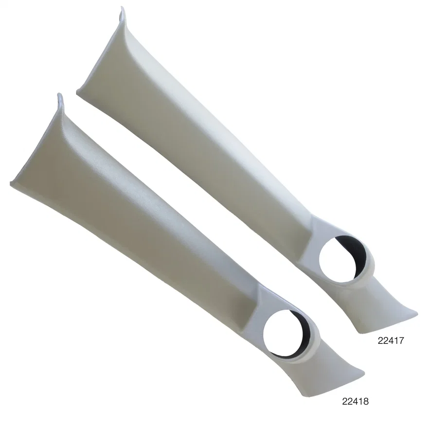 GAUGE MOUNT; A-PILLAR; FULL; SINGLE; 2 5/8in.; GRAY; HONDA CIVIC (2DR.) 92-95 EG