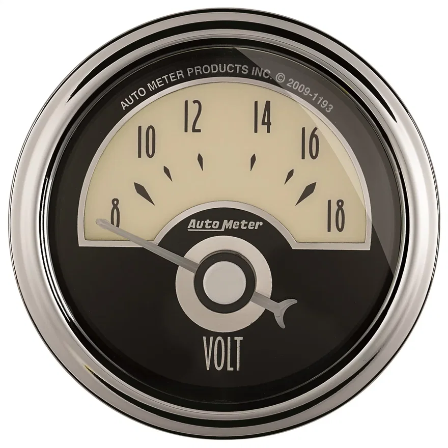 GAUGE; VOLTMETER; 2 1/16in.; 18V; ELEC; CRUISER AD