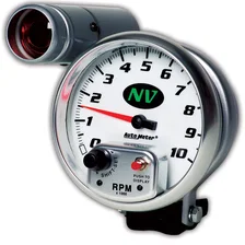 GAUGE; TACHOMETER; 5in.; 10K RPM; PEDESTAL W/EXT. SHIFT-LITE; NV image 2
