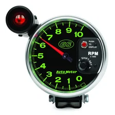 GAUGE; TACHOMETER; 5in.; 10K RPM; PEDESTAL W/EXT. SHIFT-LITE; GS image 2