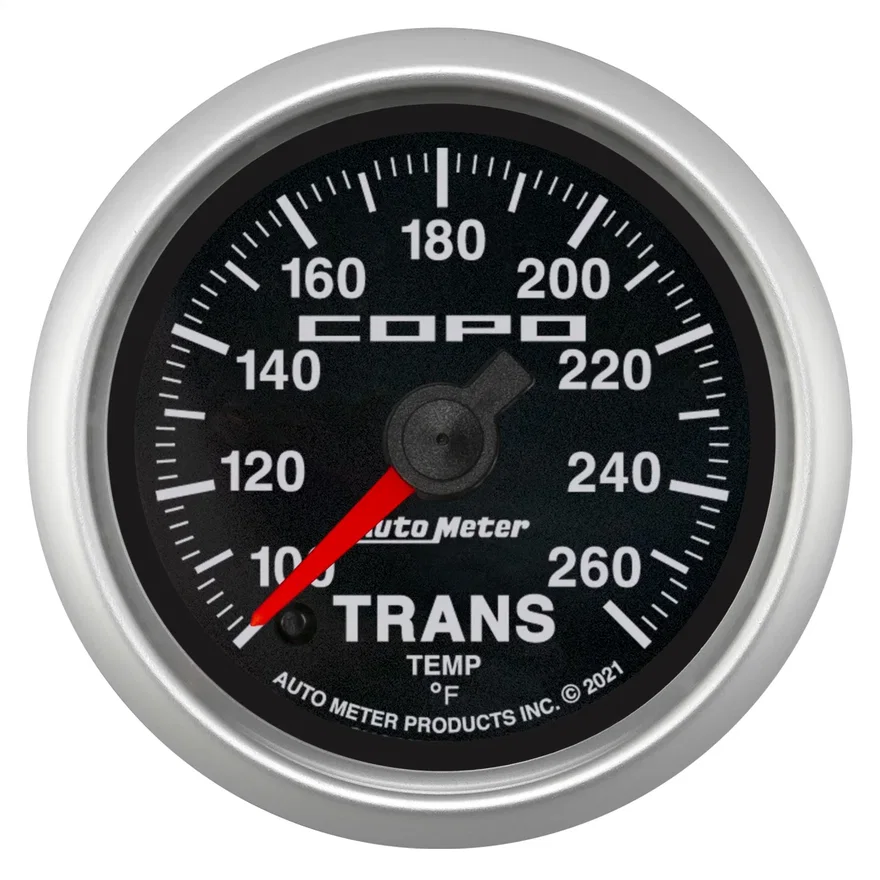 GAUGE; TRANS TEMP; 2 1/16in.; 100-260deg.F; DIGITAL STEPPER MOTOR; COPO
