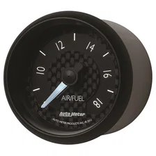GAUGE; AIR/FUEL RATIO-WIDEBAND; ANALOG; 2 1/16in.; 8:1-18:1; STEPPER MOTOR; GT image 3