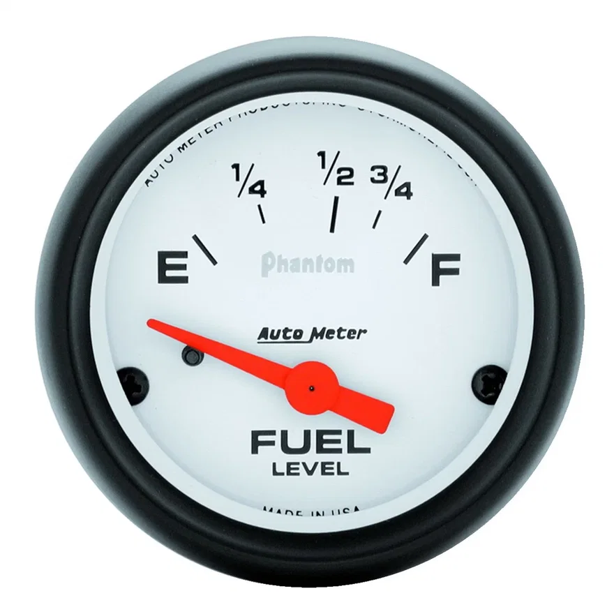 GAUGE; FUEL LEVEL; 2 1/16in.; 16OE TO 158OF; ELEC; PHANTOM