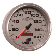 GAUGE; SPEEDOMETER; 5in.; 160MPH; ELEC. PROGRAMMABLE; ULTRA-LITE II image 5