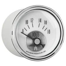 GAUGE; VOLTMETER; 2 1/16in.; 18V; ELEC; PRESTIGE PEARL image 5