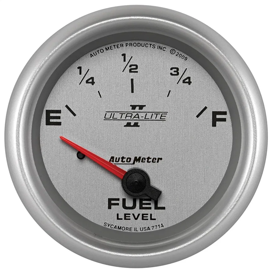 GAUGE; FUEL LEVEL; 2 5/8in.; 0OE TO 90OF; ELEC; ULTRA-LITE II