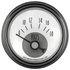 GAUGE; VOLTMETER; 2 1/16in.; 18V; ELEC; PRESTIGE PEARL image 4