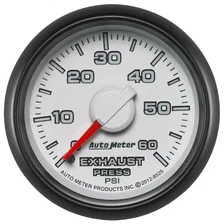 GAUGE; EXHAUST PRESS.; 2 1/16in.; 60PSI; MECHANICAL; RAM GEN 3 FACTORY MATCH for Dodge image 1