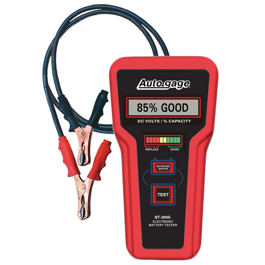 BATTERY TESTER; 12V; AUTOGAGE