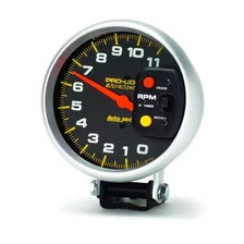 GAUGE; TACHOMETER; 5in.; 11K RPM; PEDESTAL W/PEAK MEMORY; PRO-COMP image 2