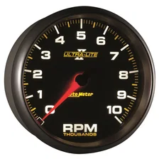 GAUGE; TACHOMETER; 5in.; 10K RPM; IN-DASH; ULTRA-LITE II image 6