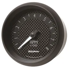 GAUGE; TACHOMETER; 3 3/8in.; 8K RPM; IN-DASH; GT image 2