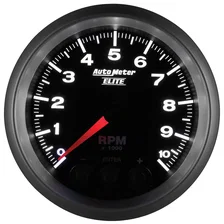 GAUGE; TACH; 3 3/8in.; 10K RPM; IN-DASH W/SHIFT LIGHT/PEAK MEM; ELITE image 4