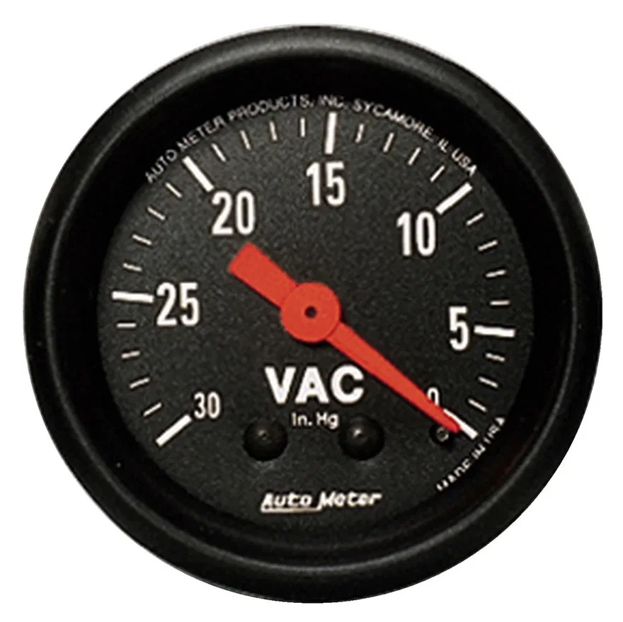 GAUGE; VACUUM; 2 1/16in.; 30INHG; MECHANICAL; Z-SERIES