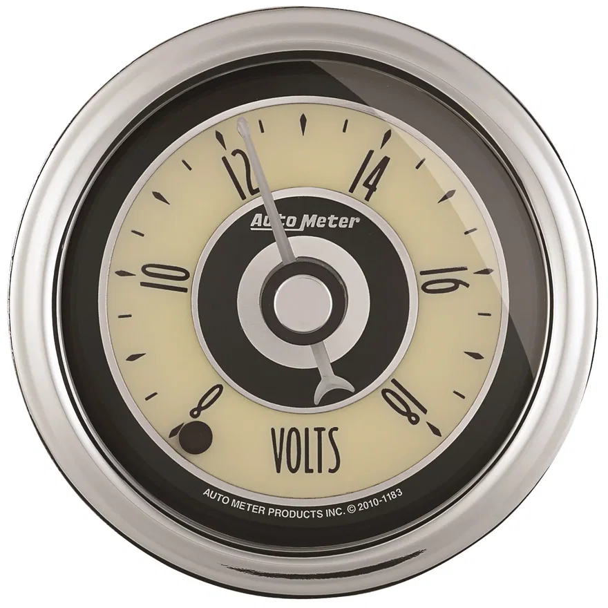GAUGE; VOLTMETER; 2 1/16in.; 18V; DIGITAL STEPPER MOTOR; CRUISER AD