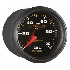 GAUGE; OIL PRESSURE; 2 1/16in.; 100PSI; MECHANICAL; ULTRA-LITE II image 6