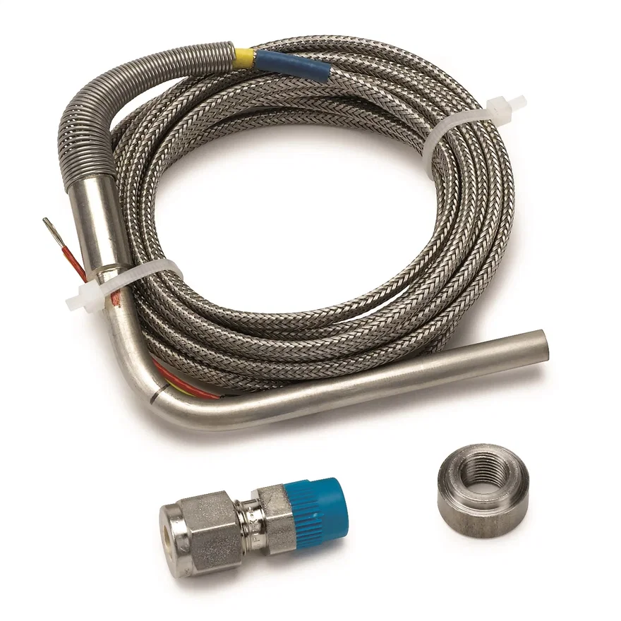 TC KIT; TYPE K; 1/4in. DIA; OPEN TIP; 10FT; INCL STAINLESS COMP/WELD BOSS