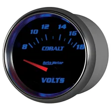 GAUGE; VOLTMETER; 2 5/8in.; 18V; ELECTRIC; COBALT image 3