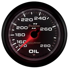 GAUGE; OIL TEMP; 2 5/8in.; 140-280deg.F; MECHANICAL; PHANTOM II image 4