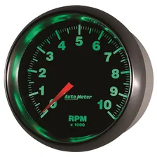 GAUGE; TACHOMETER; 3 3/8in.; 10K RPM; IN-DASH; GS image 3